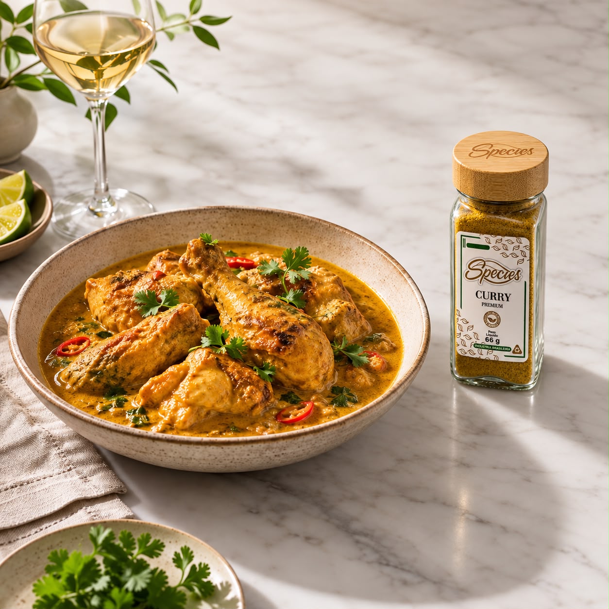 FRANGO AO CURRY