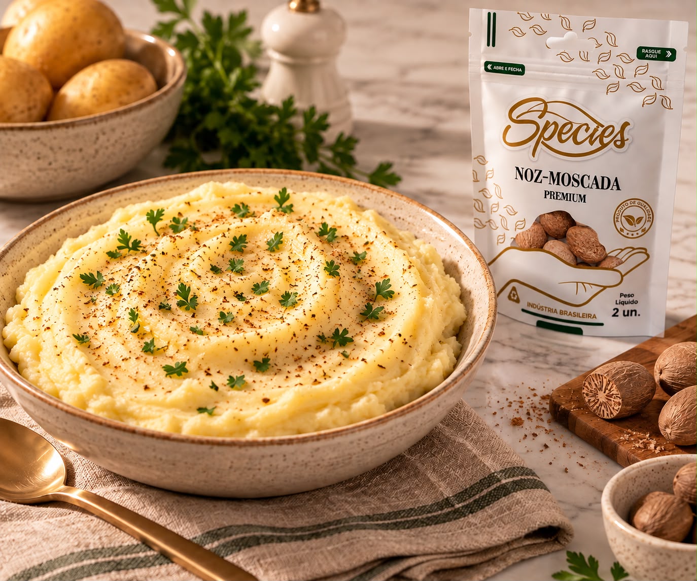 PURÊ DE BATATA CREMOSO