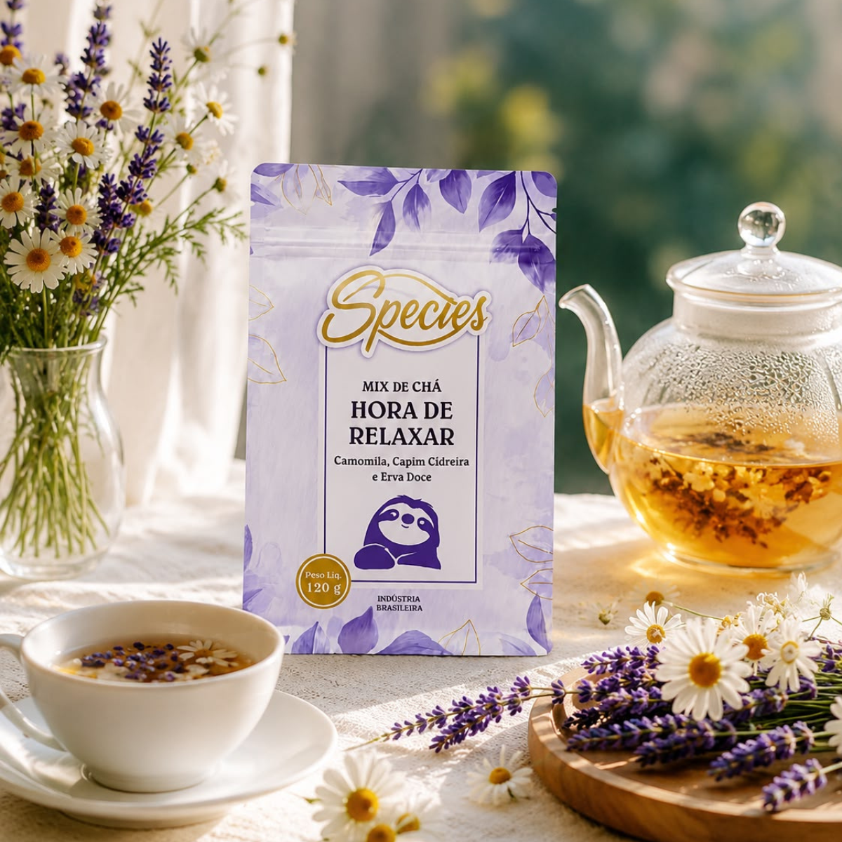Mix de Chá Hora de Relaxar Species Premium 125g
