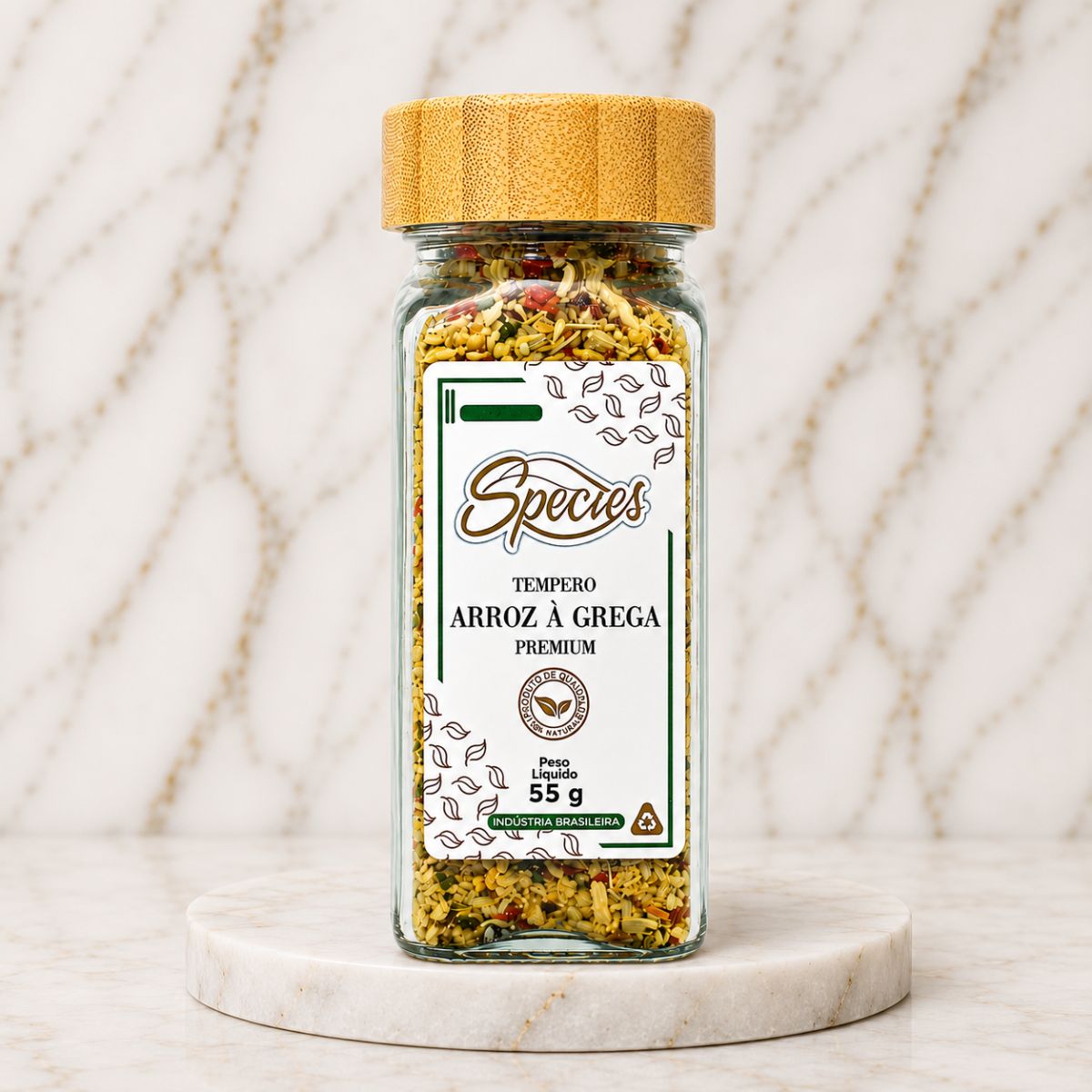Tempero para Arroz à Grega Premium Species 55g