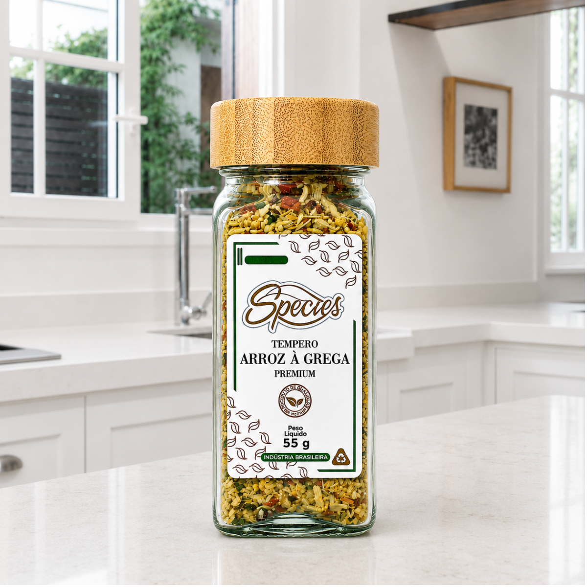 Tempero Species Arroz a Grega