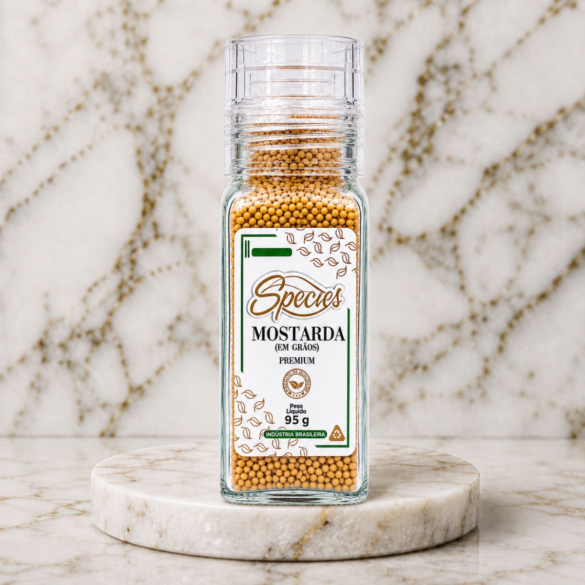 Mostarda em Grãos Premium Species 95g