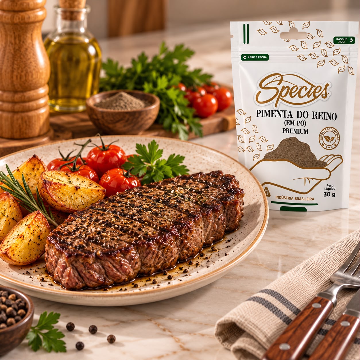 Pimenta-do-Reino Premium Species 30g