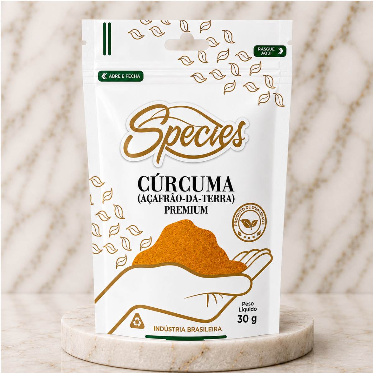Cúrcuma (Açafrão-da-terra) Species Premium