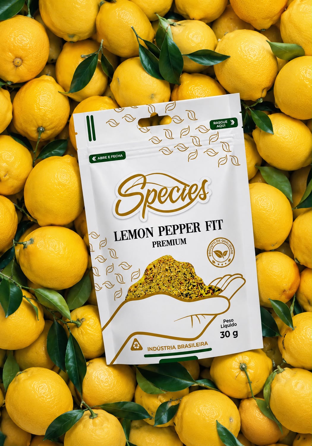 Limão Pepper Fit Premium Species 30g
