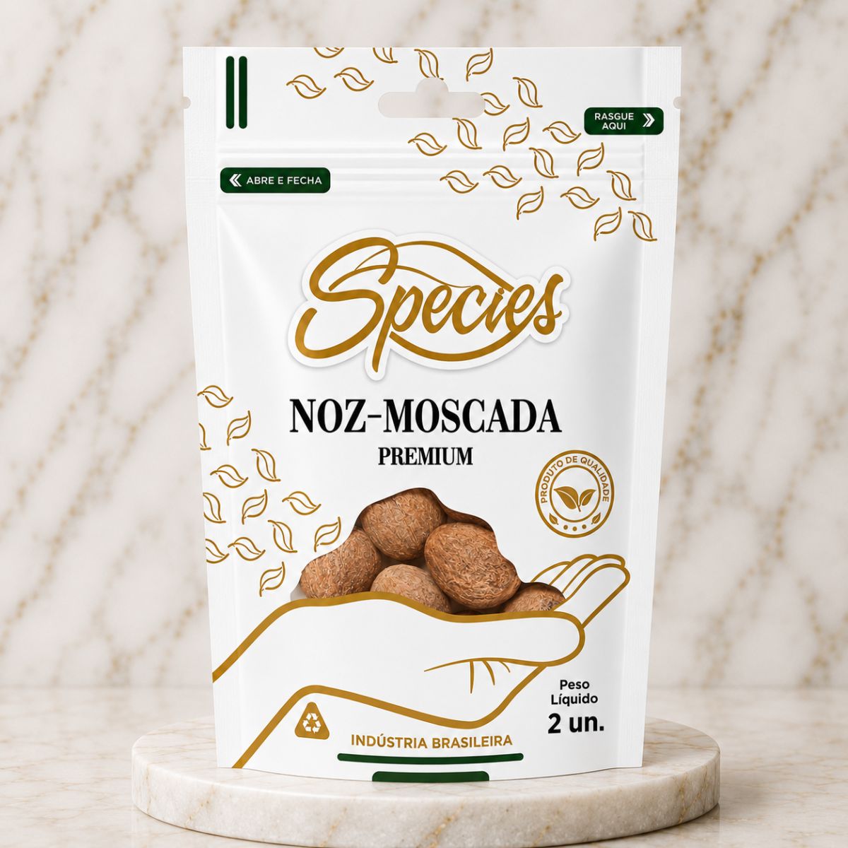 Noz-Moscada Premium Species – 2 Unidades