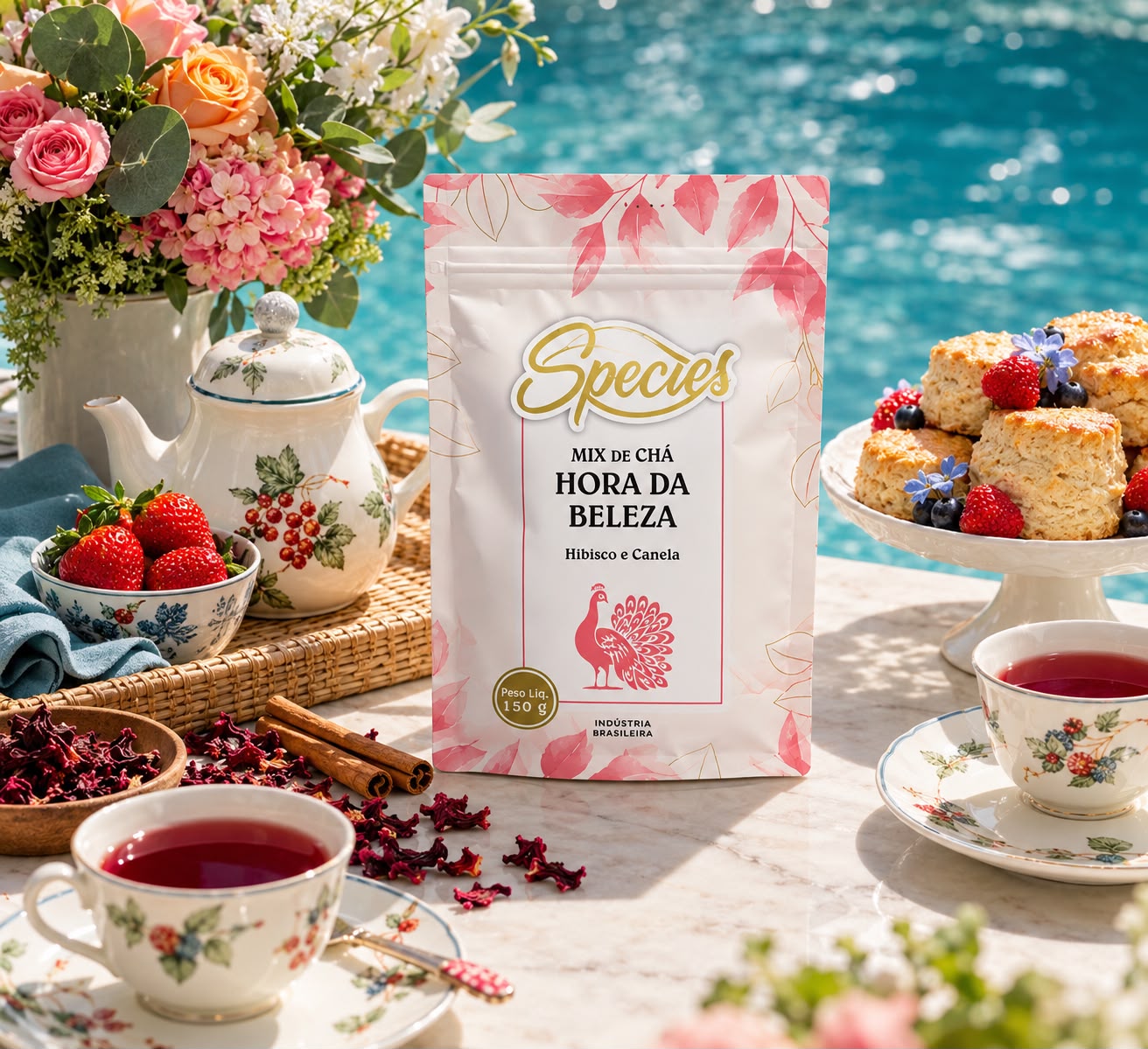 Mix de Chá Hora da Beleza Species Premium 150g