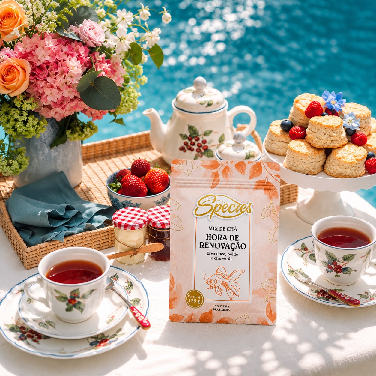 Mix de Chá Hora de Renovação Species Premium 125g