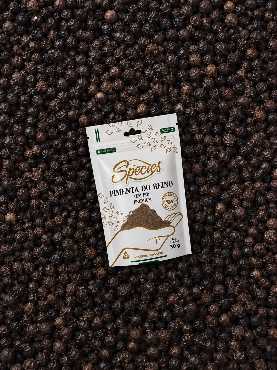 Pimenta do Reino em Pó Species Premium