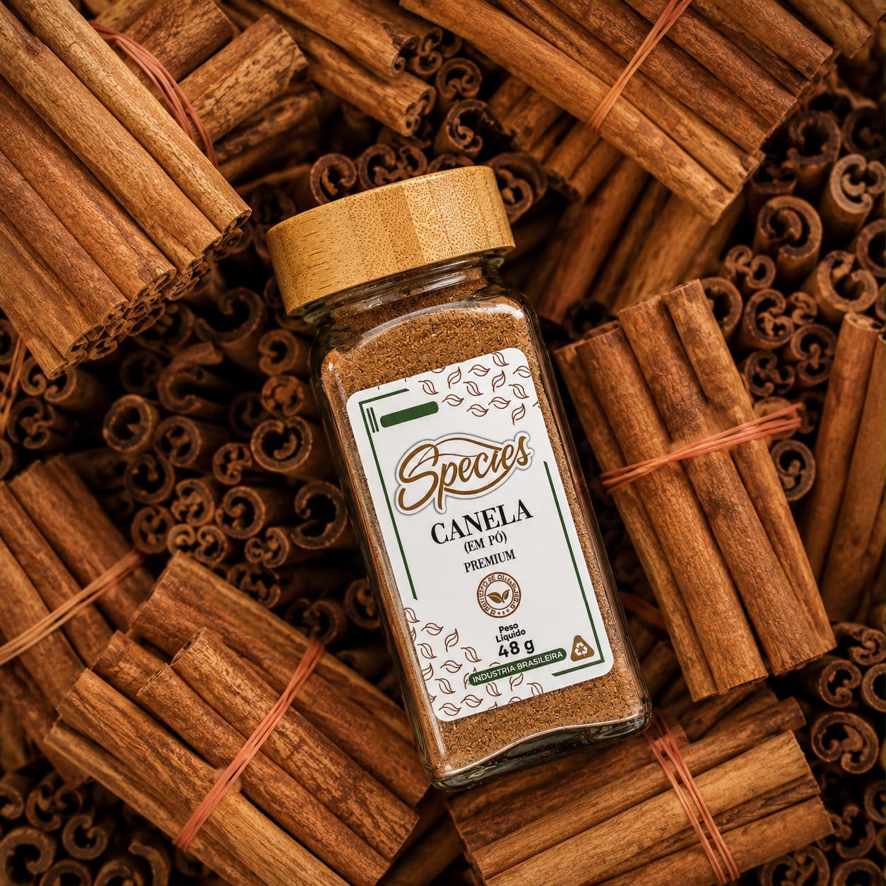 Canela em Pó Species Premium